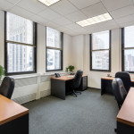 Team Room, a large furnished office space that can accommodate 5-12 people per company